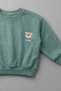 Boy's Cotton Colorful Printed Oversize 3-Strand Sweatshirt - 3