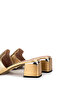Women's Genuine Leather Heeled Slippers 923 532 Bn Trlk Y23 - 4