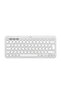 K380S Pebble Keys 2 Multi-Device Enabled Bluetooth Turkish Q Keyboard, White 920-011860