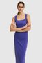 Women's Purple Knitted Dress 50323553-Vr038 - 4