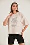 Oversized Printed T-Shirt (B22-32000)