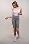 High Waist Biker Tights (B21-10705) - 2