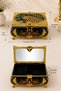 Gold Color Mirrored Vintage Jewelry Box - 5