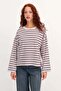 Striped Long Sleeve T-Shirt P10550 - 5