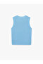 Crew Neck Sleeveless Knitwear Blouse - 6