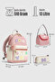 My Polo 2055 Triple Set Girls' Primary and Secondary School Backpack School Bag Multi-Compartment Ortho - 8