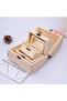 L Decorate Wooden box Trinket Jewellery Keepsake Pine Plain Storage Wedding Wooden Arched Hinged Bo. - 6