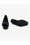 Women's Black Patent Leather Genuine Leather Ballerinas 5Y2Ta59191 - 6