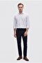 قميص Ds Damat Comfort أبيض مخطط - 4