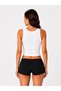 Women's Thick Strap Camisole Ribbed Cotton Undershirt - 5
