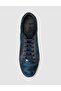 Knitwear Blue Lace-Up Men's Casual Shoes - 6