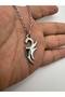 Ninja Star (Shuriken) Figured Necklace – Zamak Plated Unisex Warrior Accessory with 60 cm Chain - 3