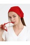 Red Plain Scarf - Bandana - April 23, October 29, August 30, May 19 Ceremony 100% Cotton - 3