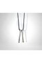 Drum Baguette Necklace