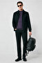 Half Turtleneck Regular Fit Wool Basic Knitted Sweater - 5