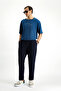 Crew Neck Slim Fit Slim Fit Printed Cotton T-Shirt - 5