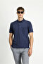 Regular Fit Cotton Pocket Polo Neck T-Shirt - 5