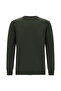 Crew Neck Regular Fit Wool Cashmere Italian Knit Sweater