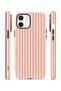 iPhone 12 Vorian Double Layer Case Lemon Candy Pinstripe - 2