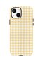 iPhone 15 Vorian Double Layer Case Butter Gingham