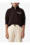 Basic Oversize Jogger School Sweatpants with Elastic Waist and Pockets - 2