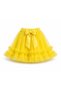 Girl's Yellow Skirt Set with Floral Printed T-Shirt – Ages 5-13 - 2