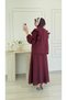 Molly Nelly Women's Stylish Suit with Voile Skirt - 7