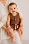 Baby Boy Waffle Fabric 2-Piece Summer Set Sleeveless Shorts Set 0-3-6-9-12 Months - 4