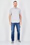 Men Regular Fit Short Sleeve Solid Casual Shirt, Grey - 4