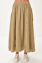 Muslin Blouse Skirt Set Lgp0013 Olive Green - 3
