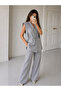 Tie-Up Vest Trousers Blazer Suit - 6