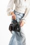 Pendant Detailed Flow Women's Crossbody Bag Black - 3