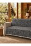 Marble Pattern Non-Slip Washable Cotton Sofa Cover 180X220 cm Sitting and Back