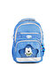 Relaxion 1920 Primary School Boys' Blue School Bag Set of 3 - with Lunch Box, Pen Holder, and Plush Keychain - 3