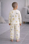 2-13 Years Old Boys' Pajama Set Unisex 100% Cotton Combed Cotton Elastic Sleeves and Cuffs Comfortable Fit Baby Set Pajamas - 5