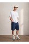Minimal Printed Relaxed White T-Shirt