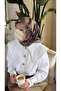 وشاح قطني ناعم بنمط لارا - أنثراسايت - 5