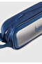 Unisex Navy Blue Transparent Mini Makeup Bag - 3