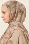 Aveline Soft Cotton Shawl - Sand - 4