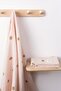 Organic Cotton 2-Piece Muslin Beach Towel Set Pink - 2