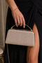 Women's Evening Dress Handbag with Chain Strap, Stylish Design, Evening Event, Special Occasion Use Bag - 4