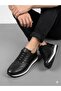 Men's Genuine Leather Orthopedic Sole Casual Sneaker Shoes - 2