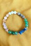 Cancer zodiac bracelet (labradorite stone, moon stone, citrine stone, crystal quartz stone, aventurine, agate) - 3