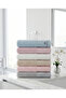6 Pairs of Jacquard Hand Towels (12 Pieces)