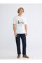 Esvab • Modern & Distinctive Zero Roba Collar Printed Men's T-Shirt - 2