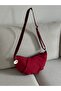 Women's Modern Half Moon Shoulder Bag with Zipper for Daily Casual Use En34 Boy20 - 4
