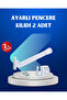 Window Security Lock Opening Limiter Apparatus 2 Pieces