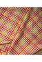 Maximalist Checkered Colorful Thin Viscose Polyester Mixed Summer Dressy Tunic Style Shirt Style 140X 10 cm Piece Fabric - 3