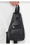 Leather Women's and Men's Bodybag Chest Bag / Unisex / Cross Chest Bag / Single Arm Backpack - 6