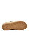 Beige Velcro Women's Wedge Heel Sandals - 5